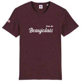 T-Shirt "BEAUJOLAIS" Bordeaux